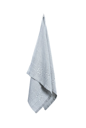 Handwoven Linen Towel KATPĖDĖ sky blue