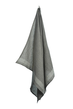 Light Linen Towel SMILTĖ graphite grey