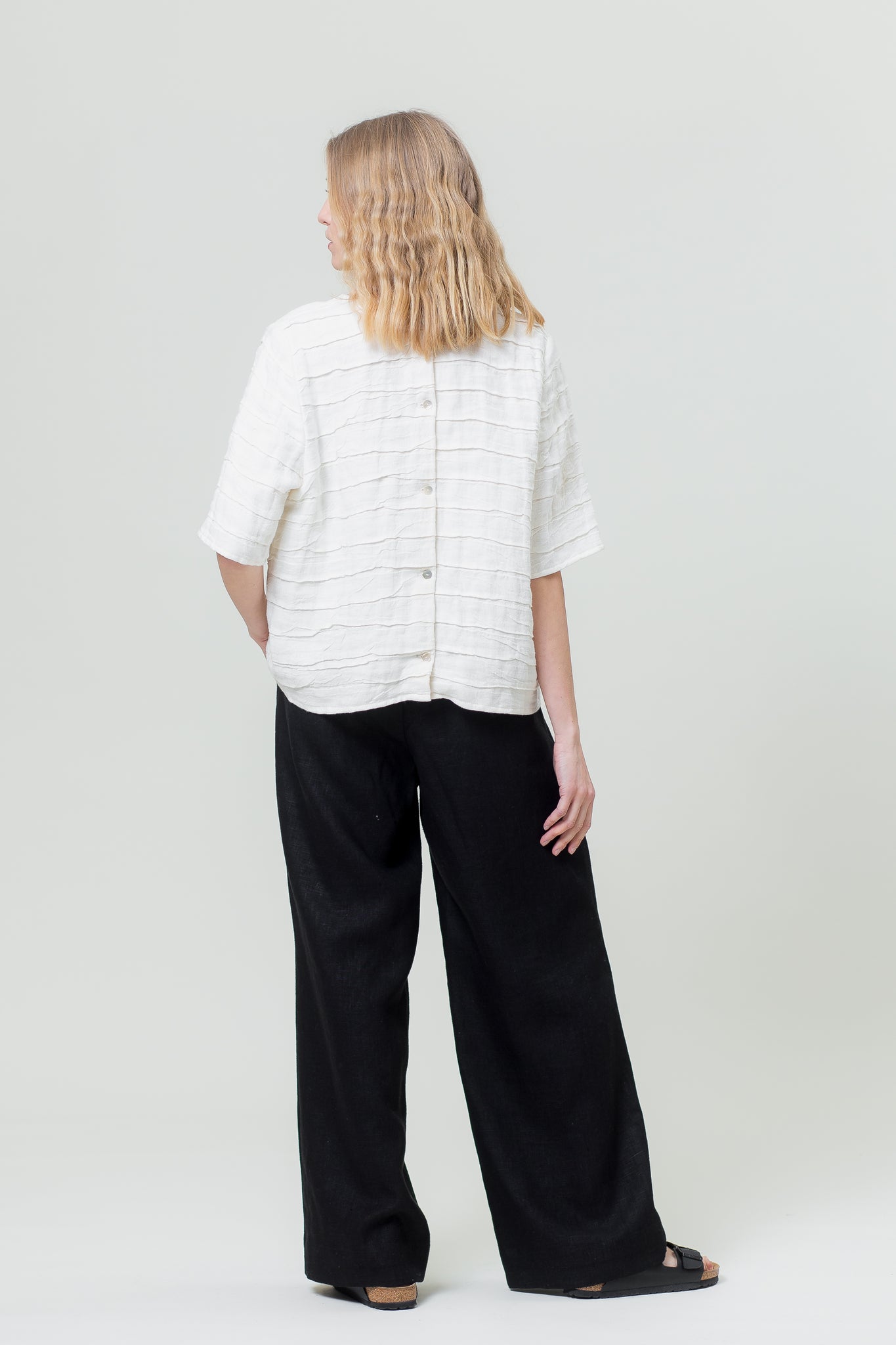 Linen Pants TU black