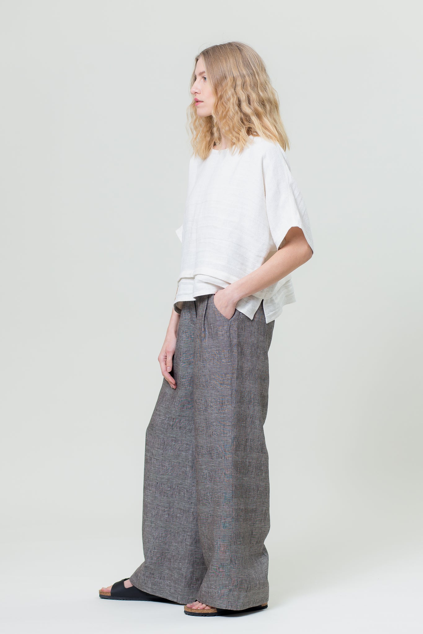 Linen Top KASTĖ white