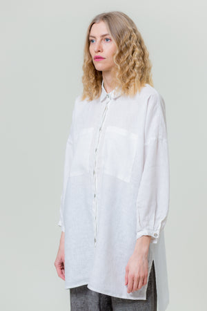 Linen Shirt VANDA white