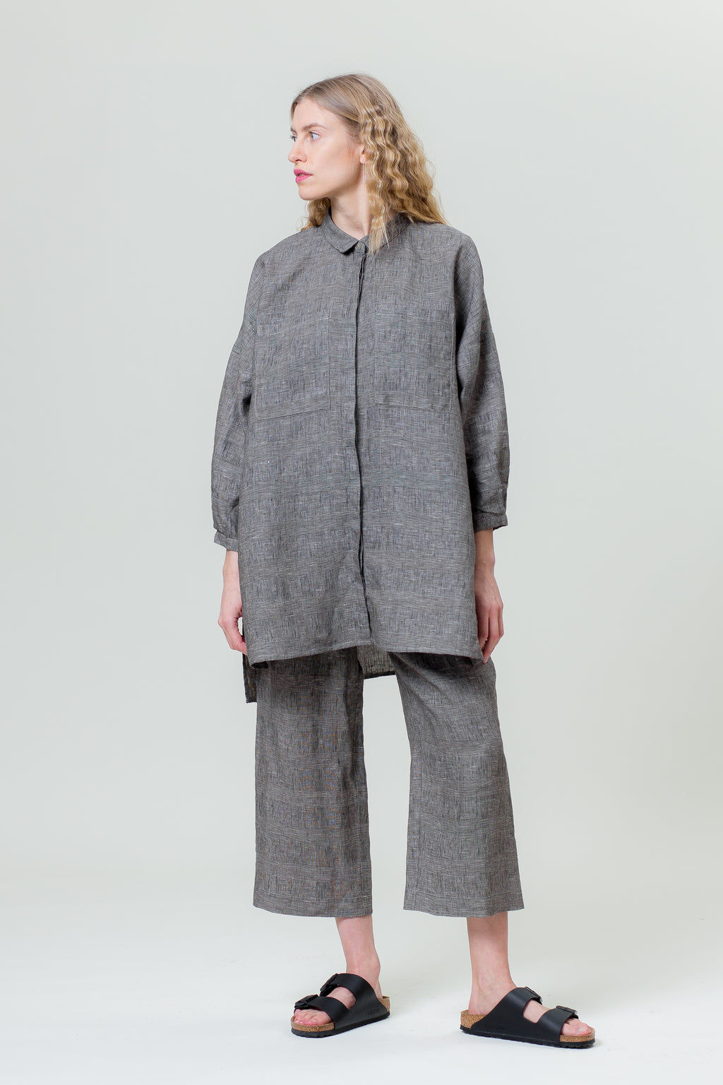 Linen Pants JI grey