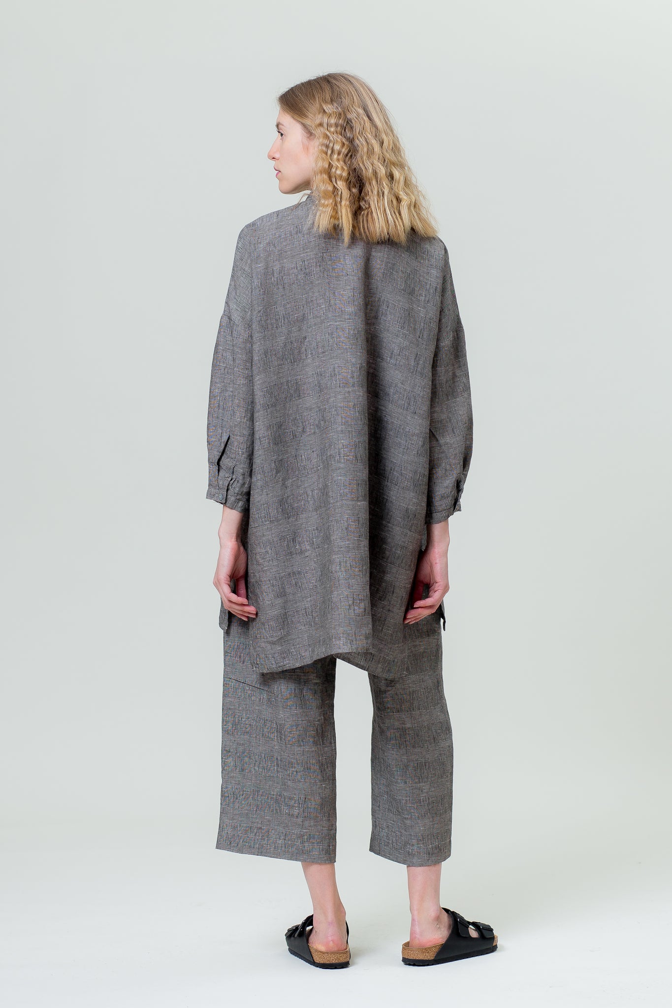 Linen Pants JI grey