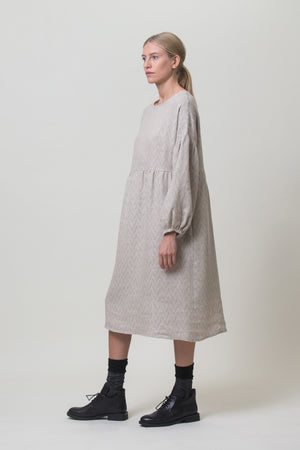 Linen Dress Kamilė Sand