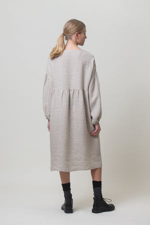Linen Dress Kamilė Sand