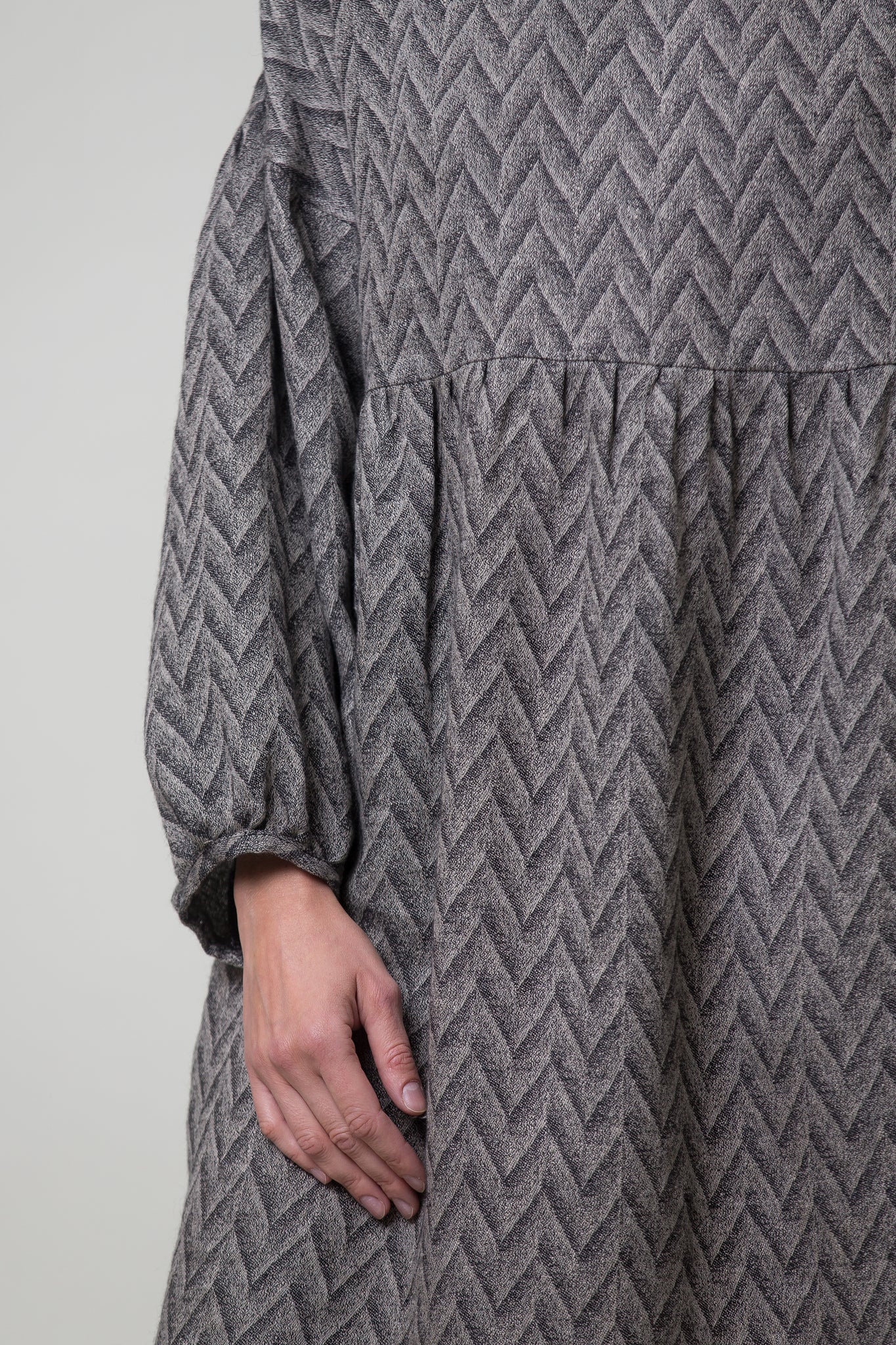 Linen Dress Kamilė Graphite