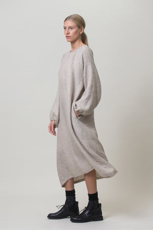 Linen Dress Karina Sand