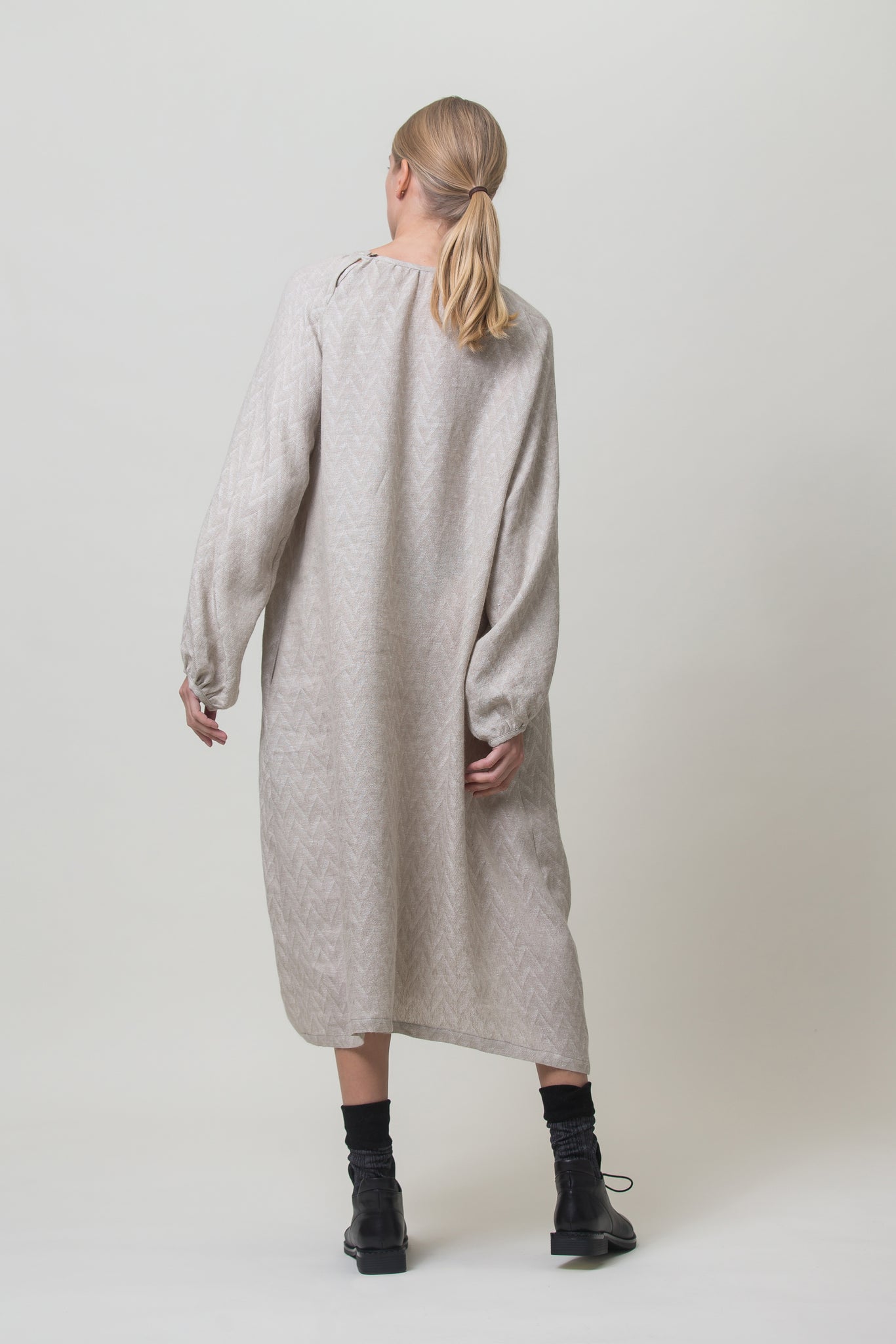 Linen Dress Karina Sand