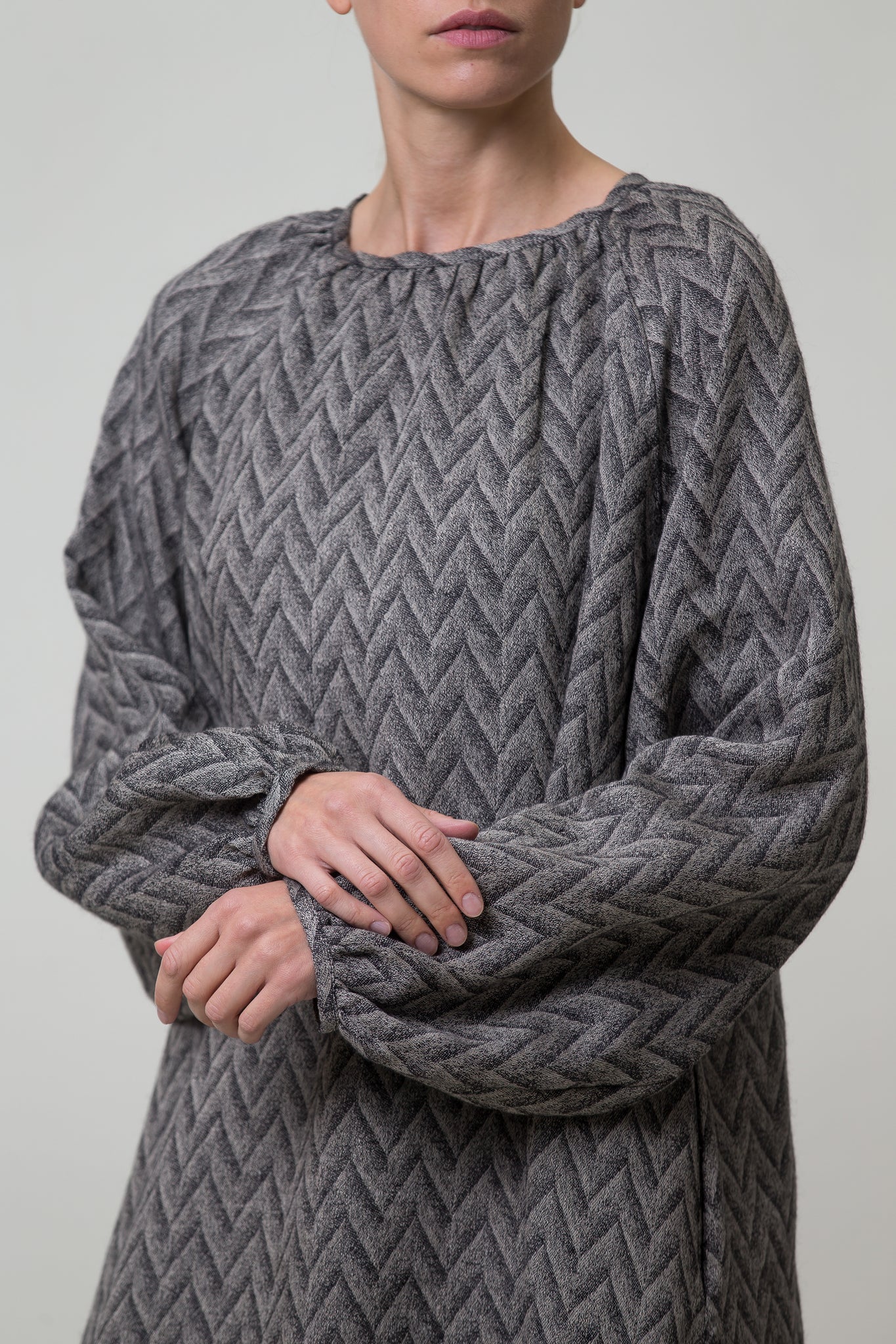 Linen Dress Karina Graphite