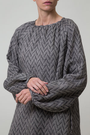Linen Dress Karina Graphite