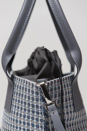 Handwoven Bag Austė #41 Blue