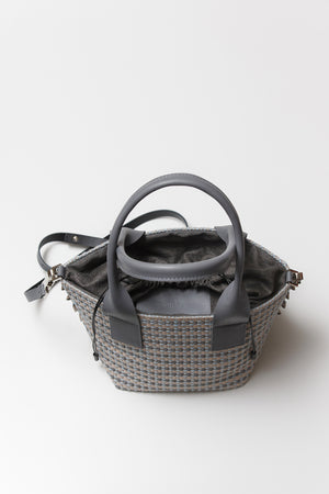 Handwoven Bag Austė #41 Pearl